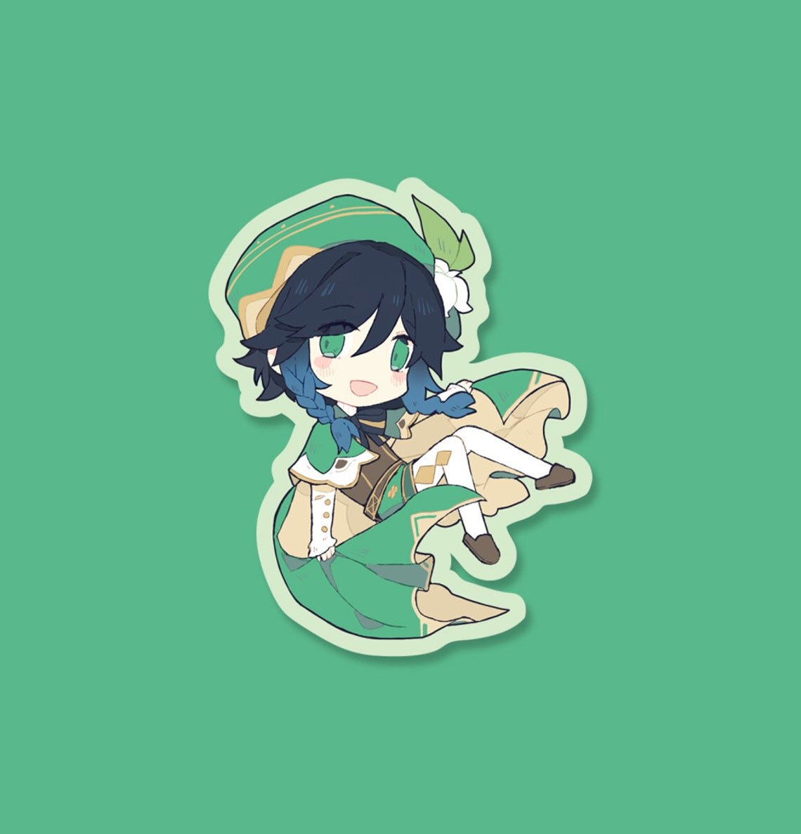 Venti (Genshin Impact) - High Quality Vinyl Sticker