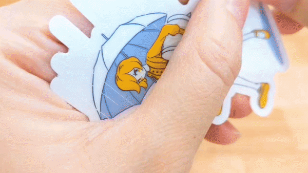 Salt-chan - Transparent High Quality Vinyl Sticker
