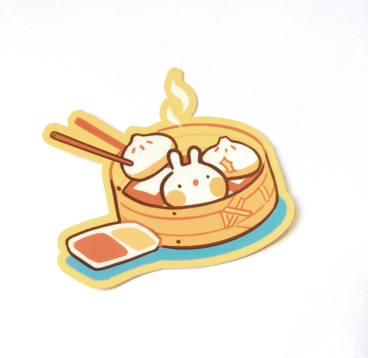 Steamed Bun - High Quality Vinyl Sticker
