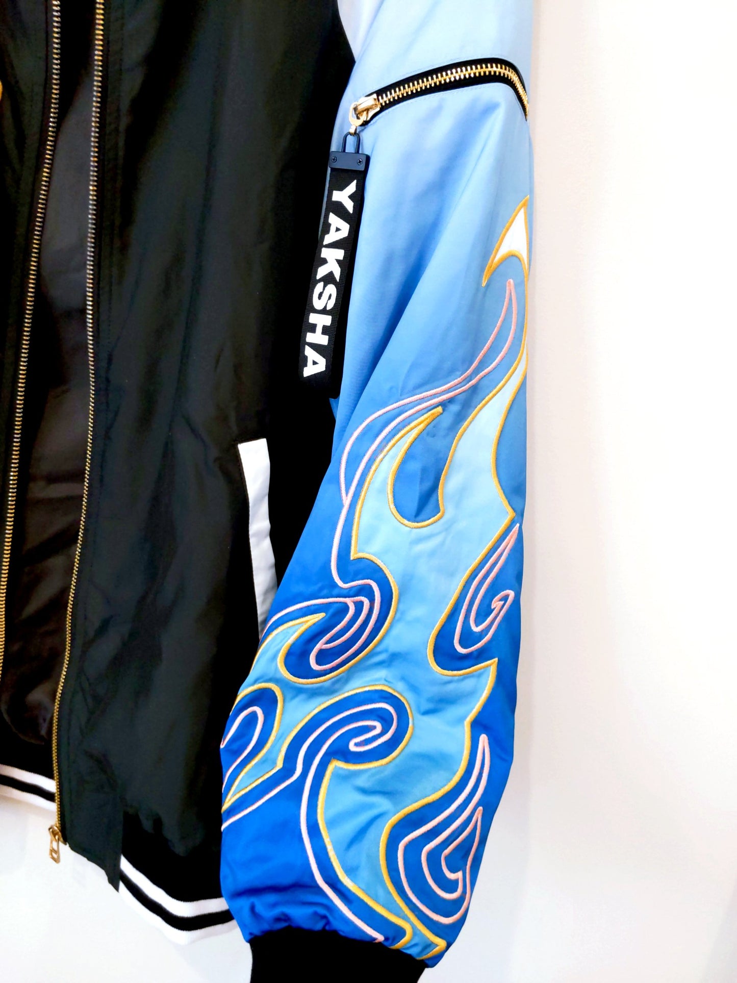 Xiao Yaksha Sukajan Bomber Jacket (Black)