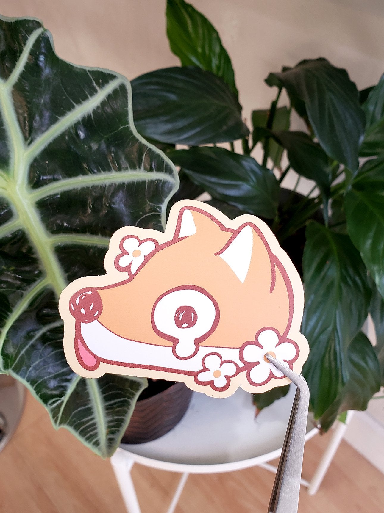 Sad Doge Vinyl Sticker