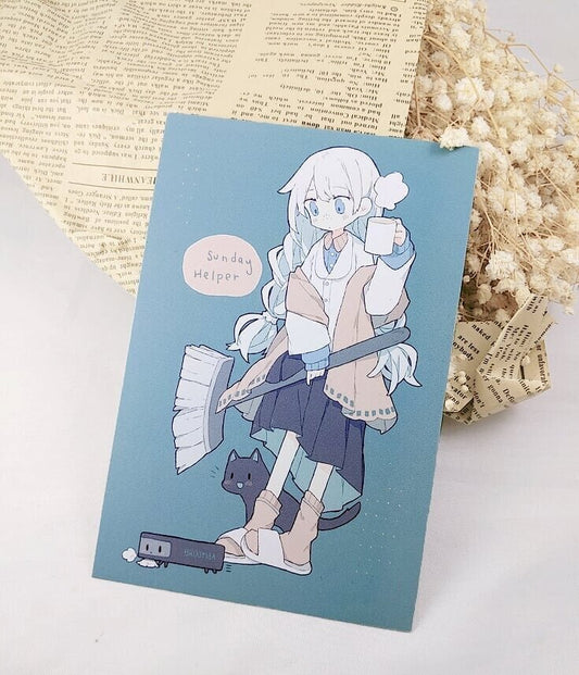 Sunday Helper 4x6 Mini Print
