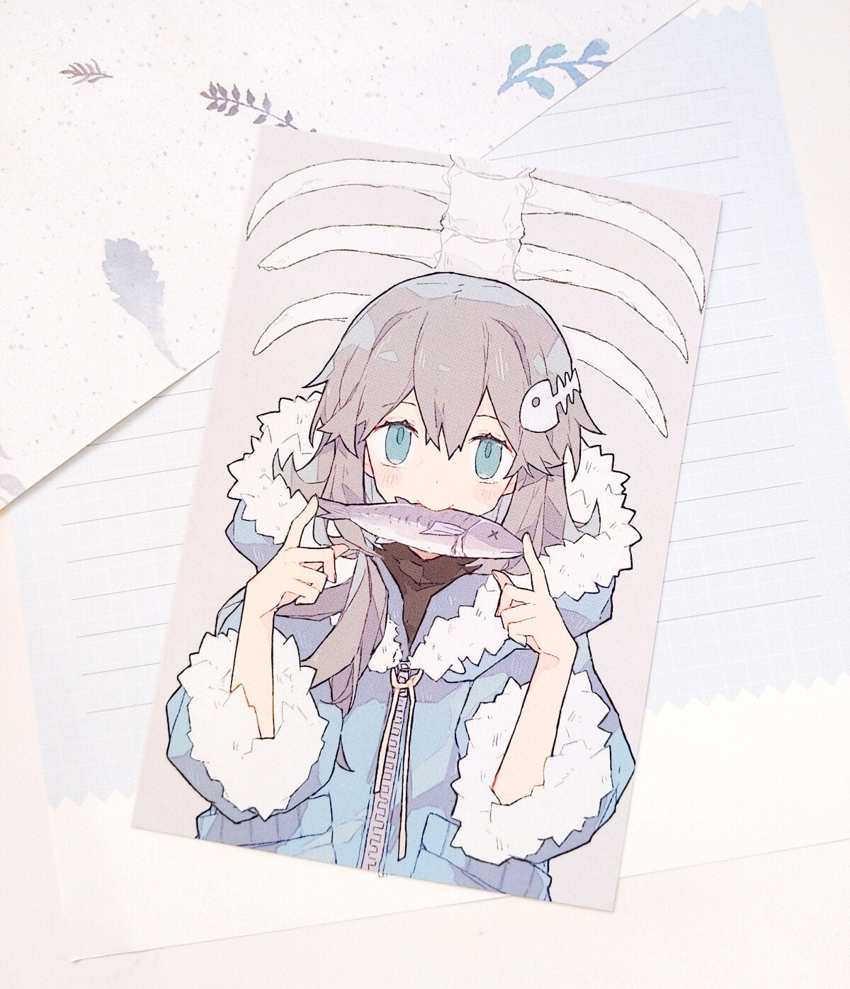 Ice Fishing - Lunchtime 4x6 Mini Print