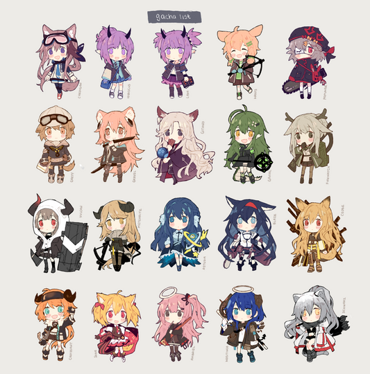 Arknights Gacha Stickers Vol 2 (Random)