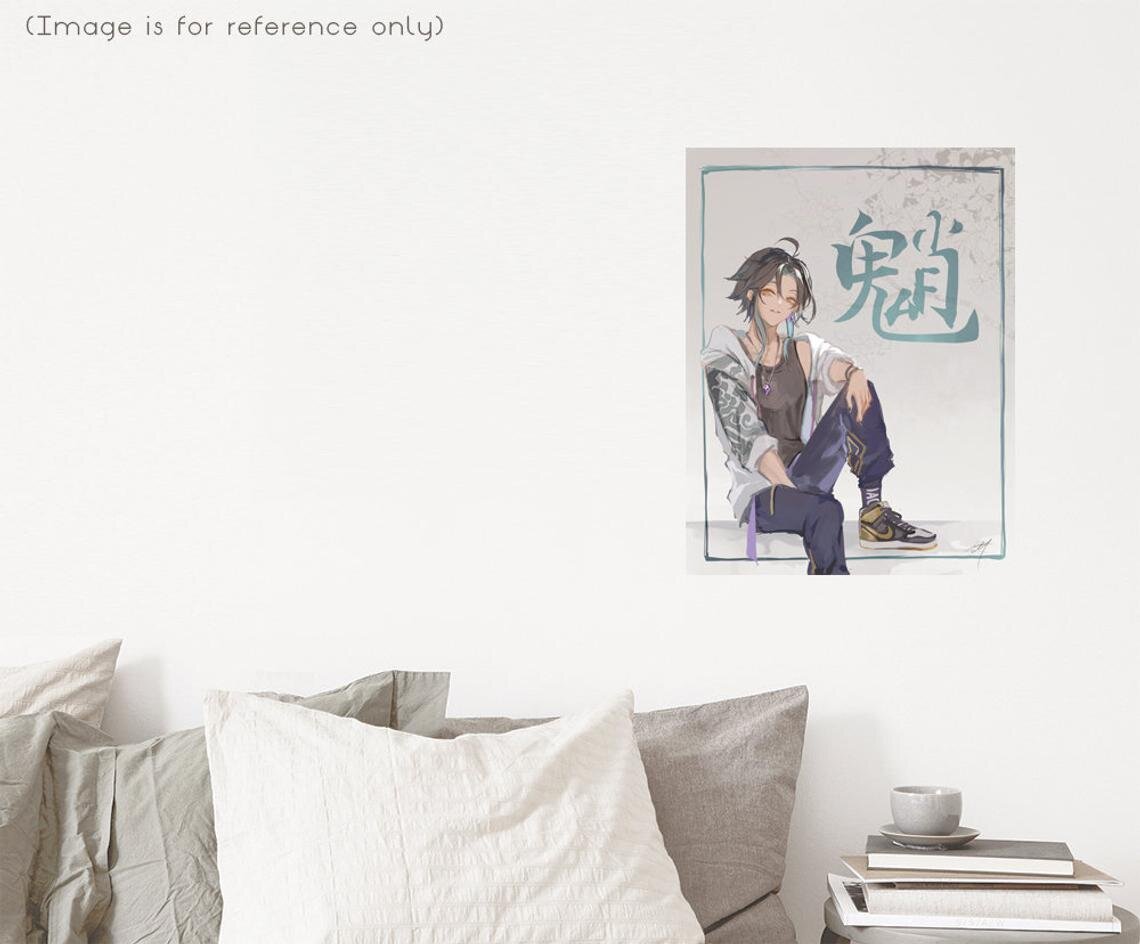 Xiao (Genshin Impact) 8.5"x11" Poster Print