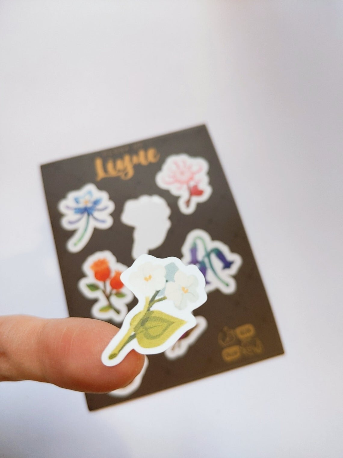 Flora of Liyue (Genshin Impact) 3x4" Kiss Cut Sticker Sheet