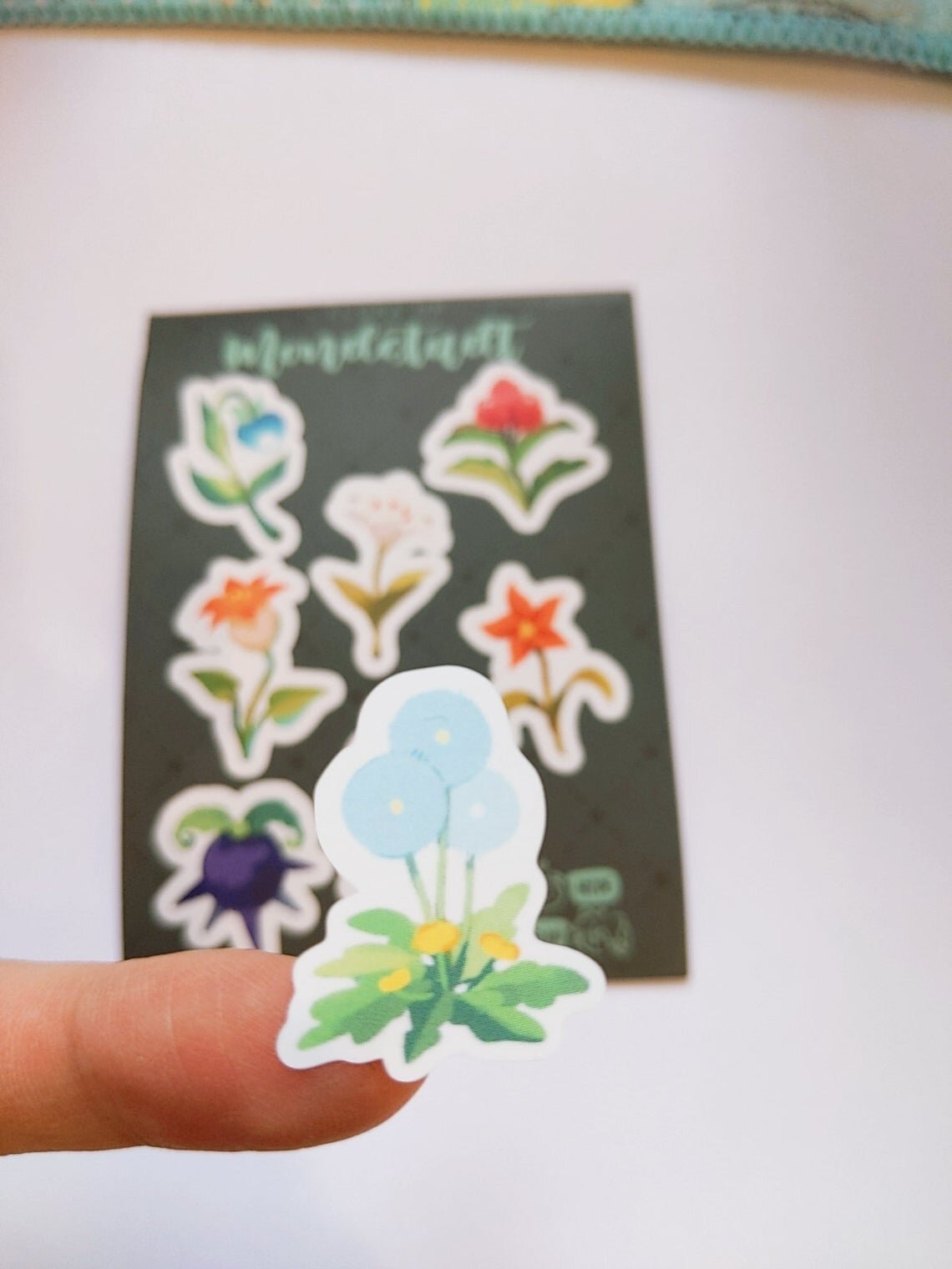 Flora of Mondstadt (Genshin Impact) 3x4" Kiss Cut Sticker Sheet