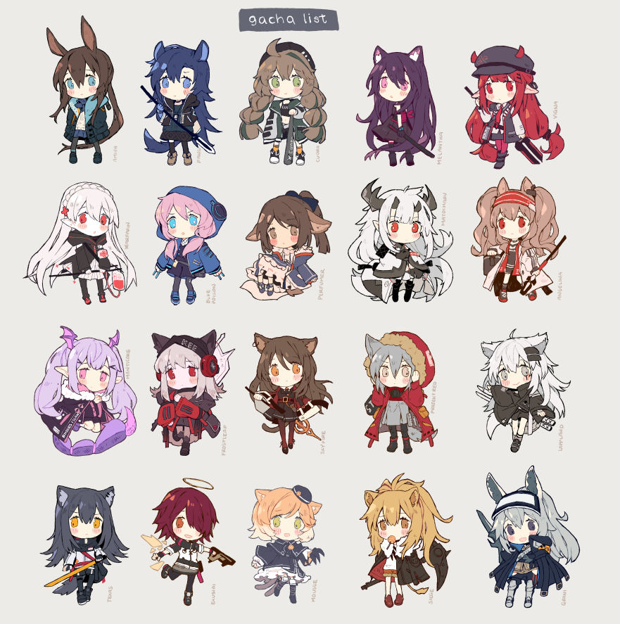 Arknights Gacha Stickers Vol 1 (Random)