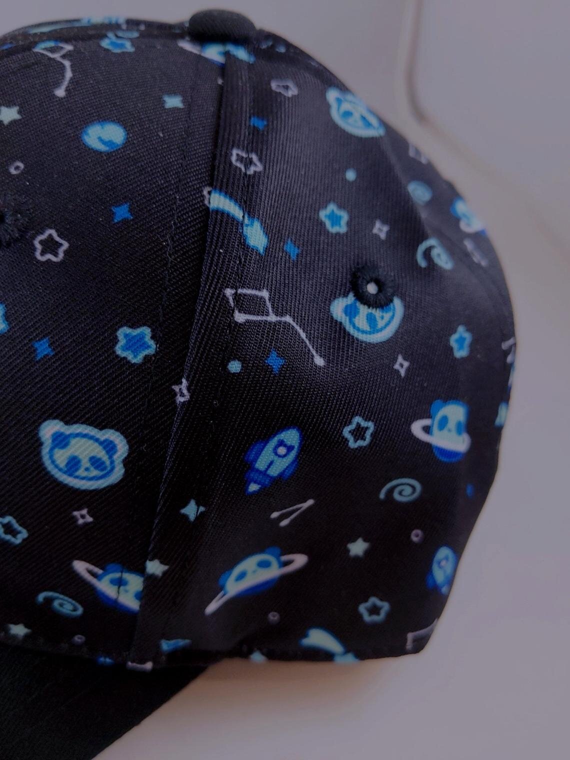 Space Panda Snapback Cap