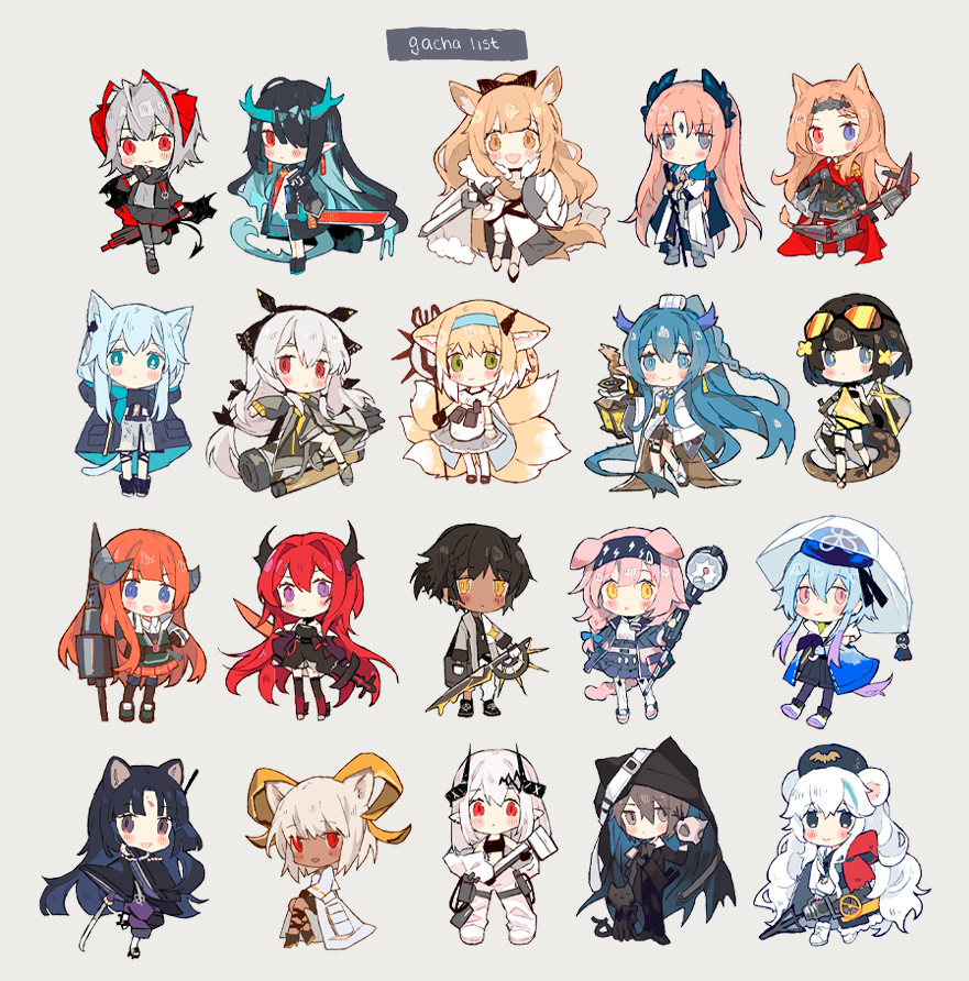 Arknights Gacha Stickers Vol 3 (Random)