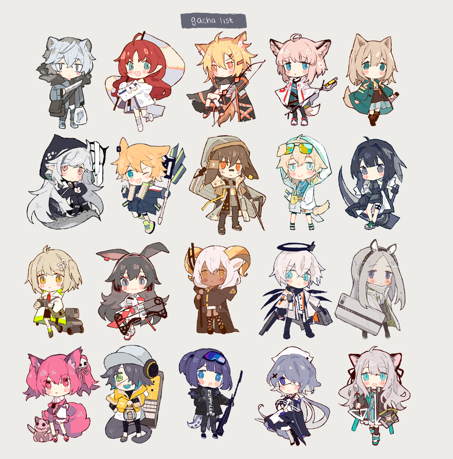 Arknights Gacha Stickers Vol 3 (Random)
