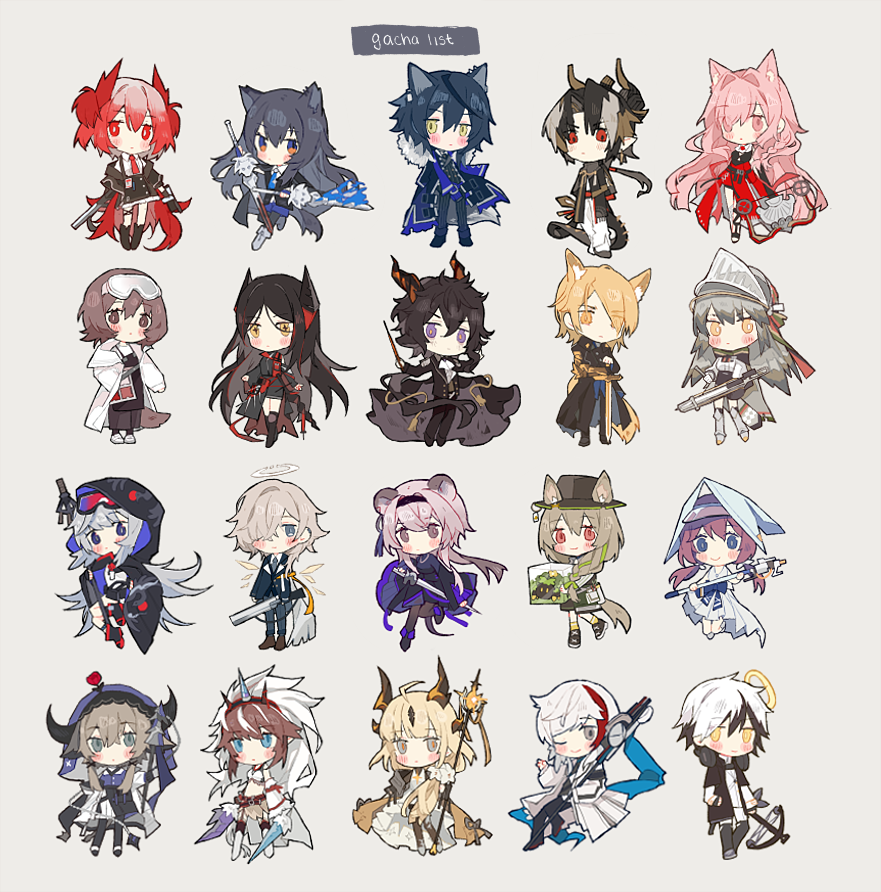 Arknights Gacha Stickers Vol 4 (Random)