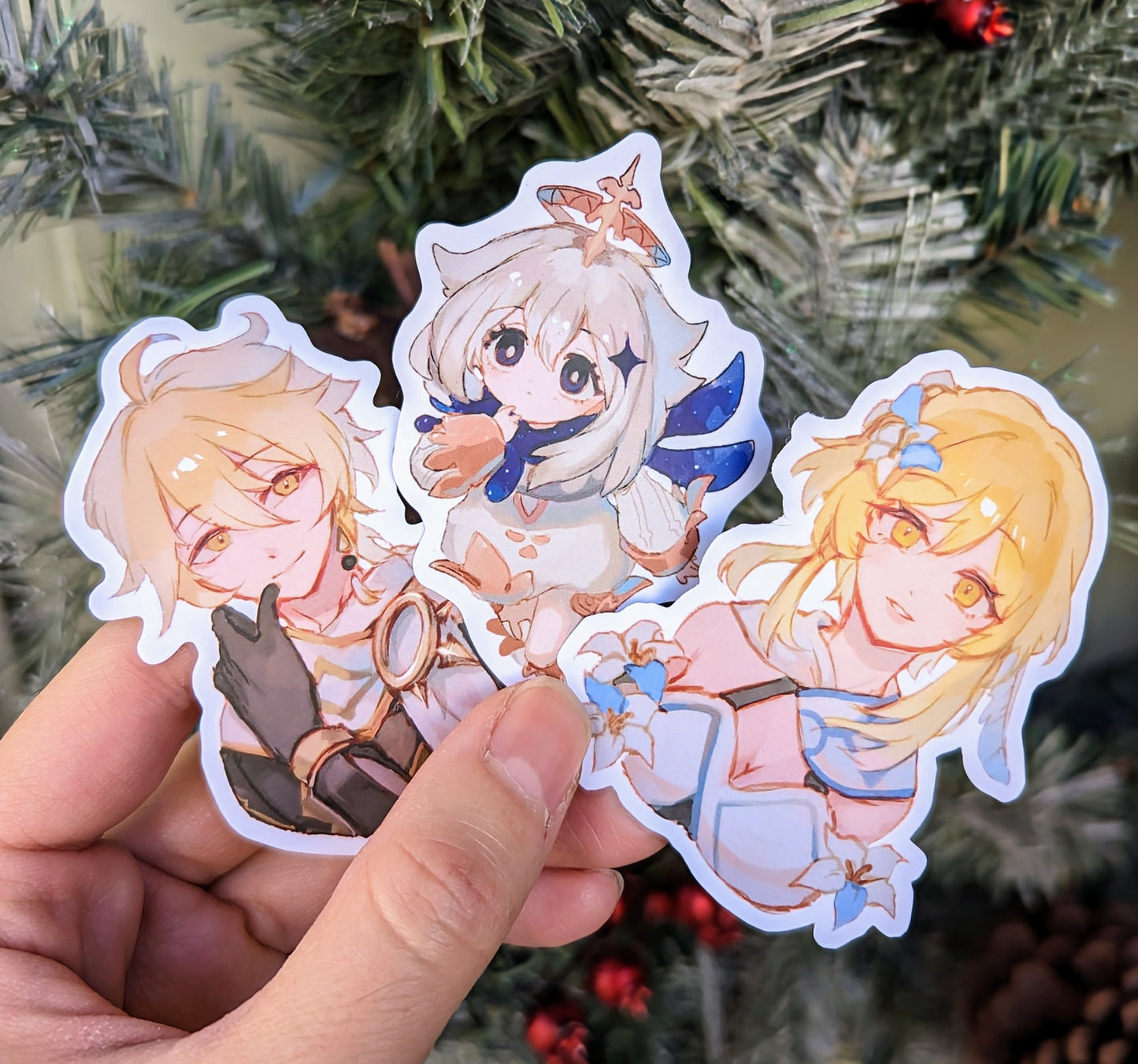Genshin Impact Gacha - Vinyl Stickers