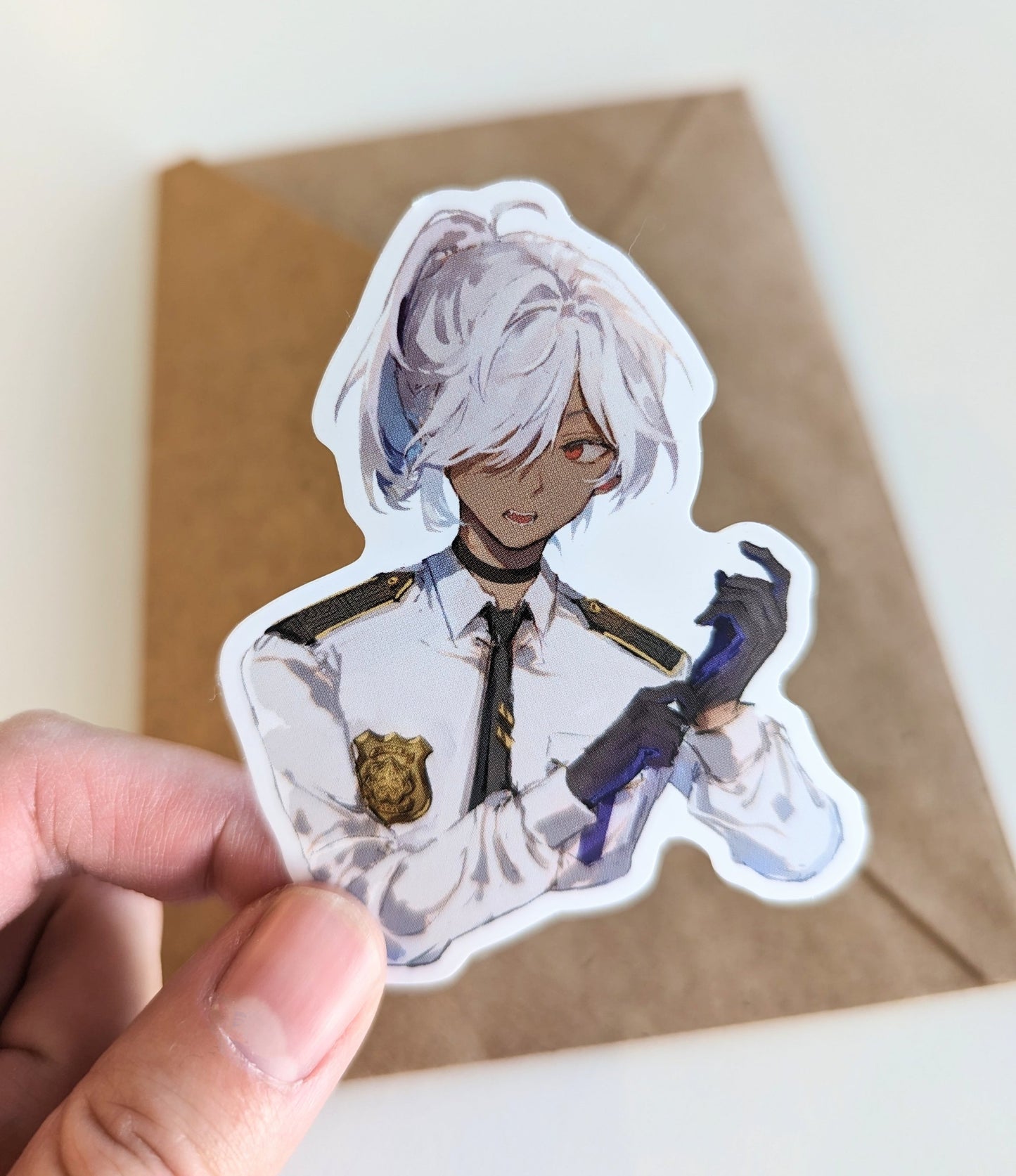 Police Cyno - Genshin Impact Vinyl Sticker