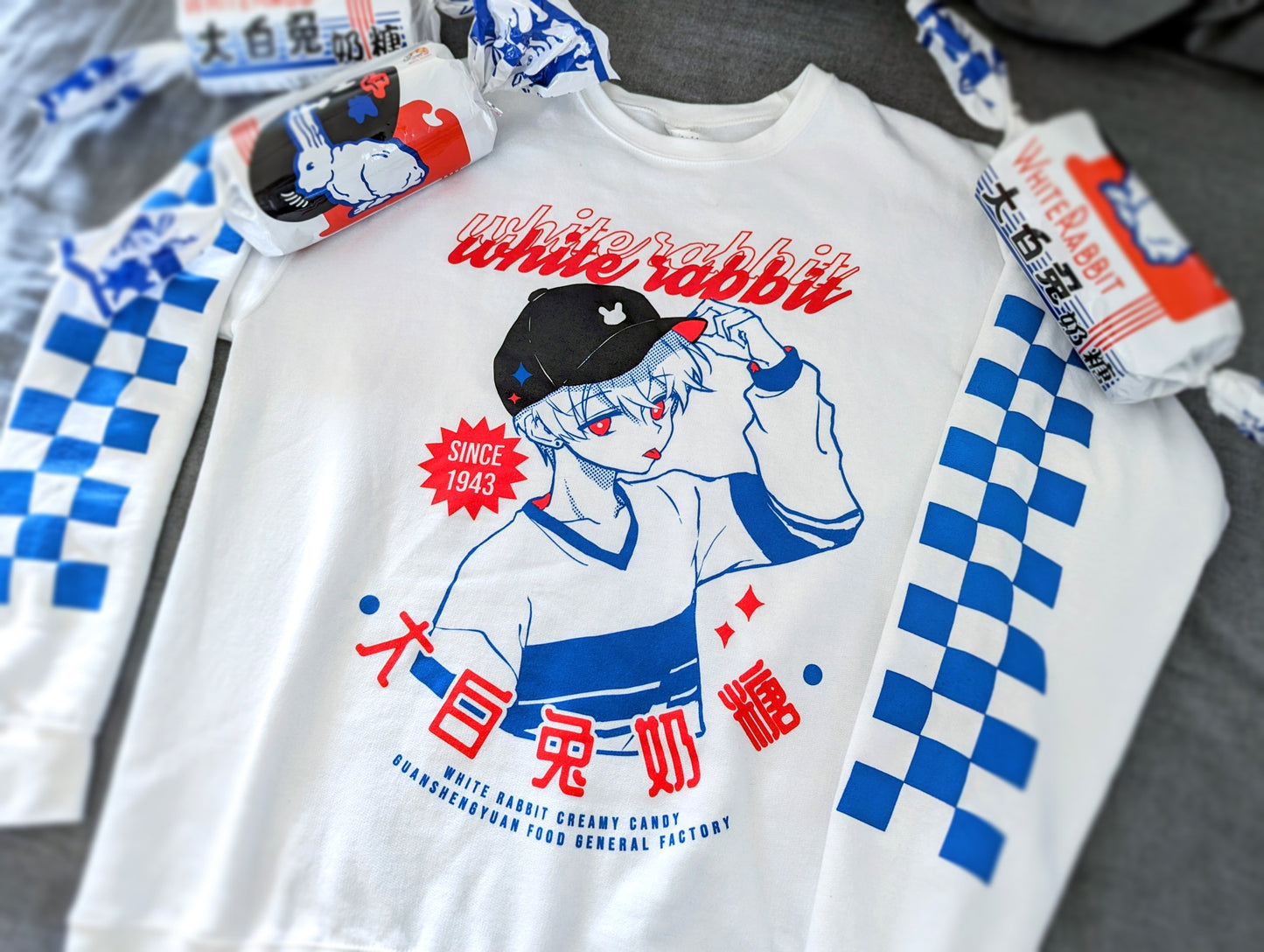 White Rabbit Crewneck Sweater (Boy)