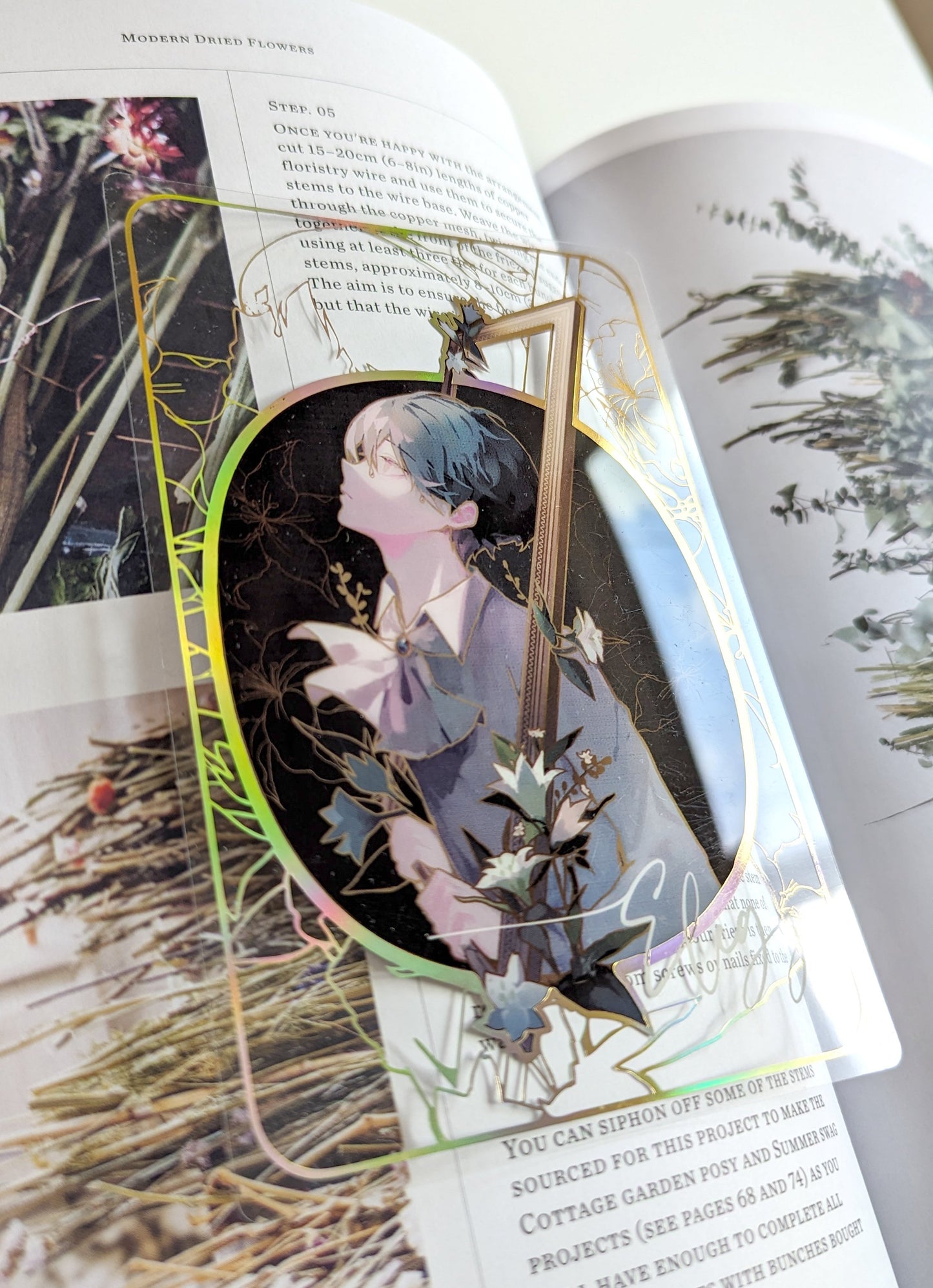 Elegy (Original Character) 4x6" Foil PVC Mini Print SECONDS