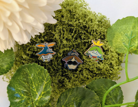 Genshin Party Chibi Aranaras - Hard Enamel Pins