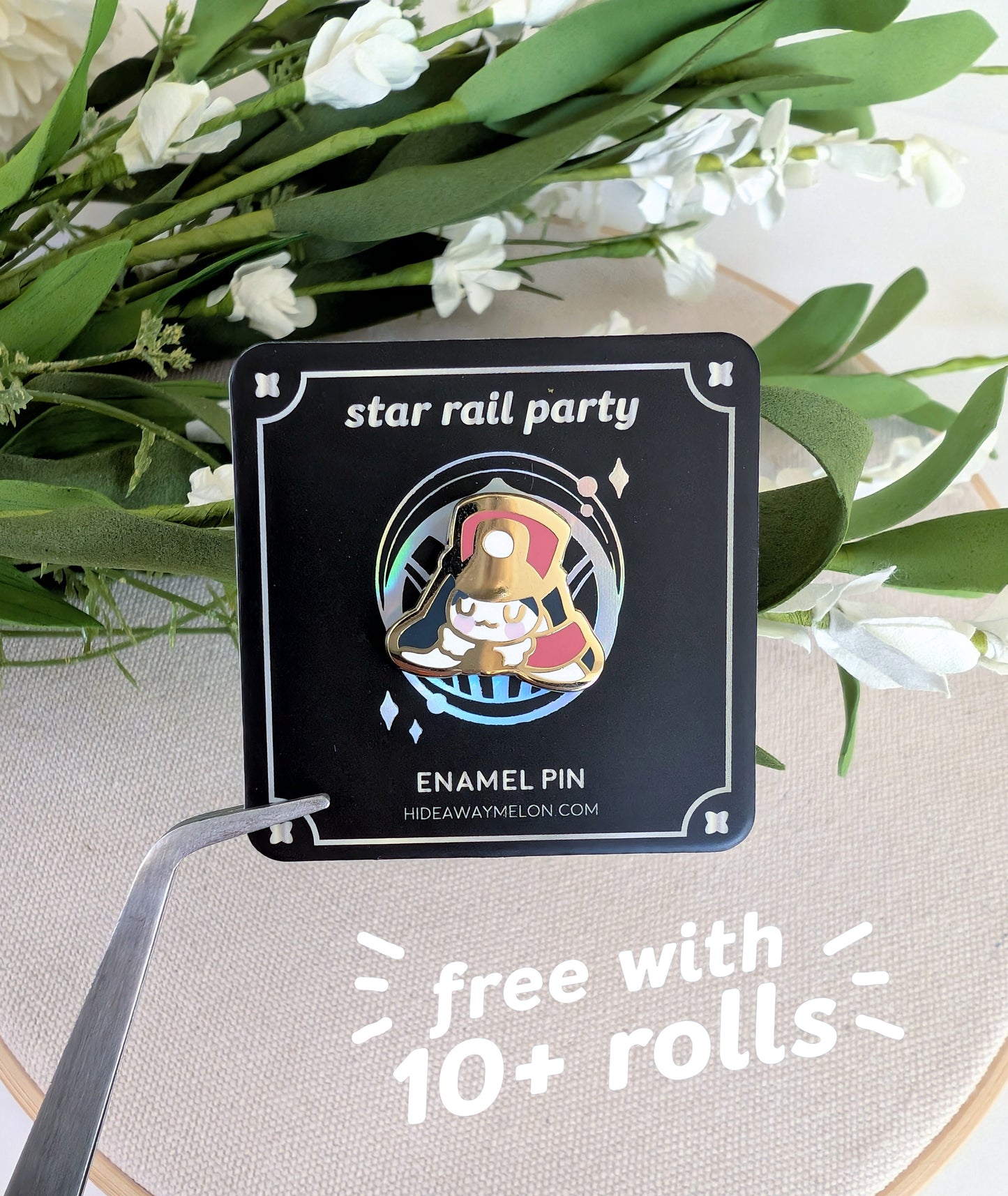 GACHA Honkai Star Rail Chibis - Hard Enamel Pins (SET C)