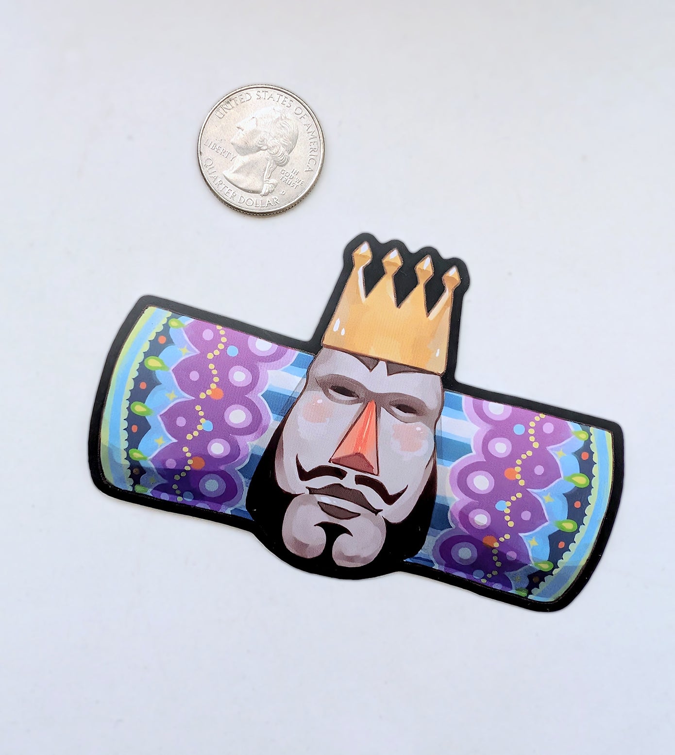 King of the Cosmos (Katamari) - High Quality Vinyl Sticker