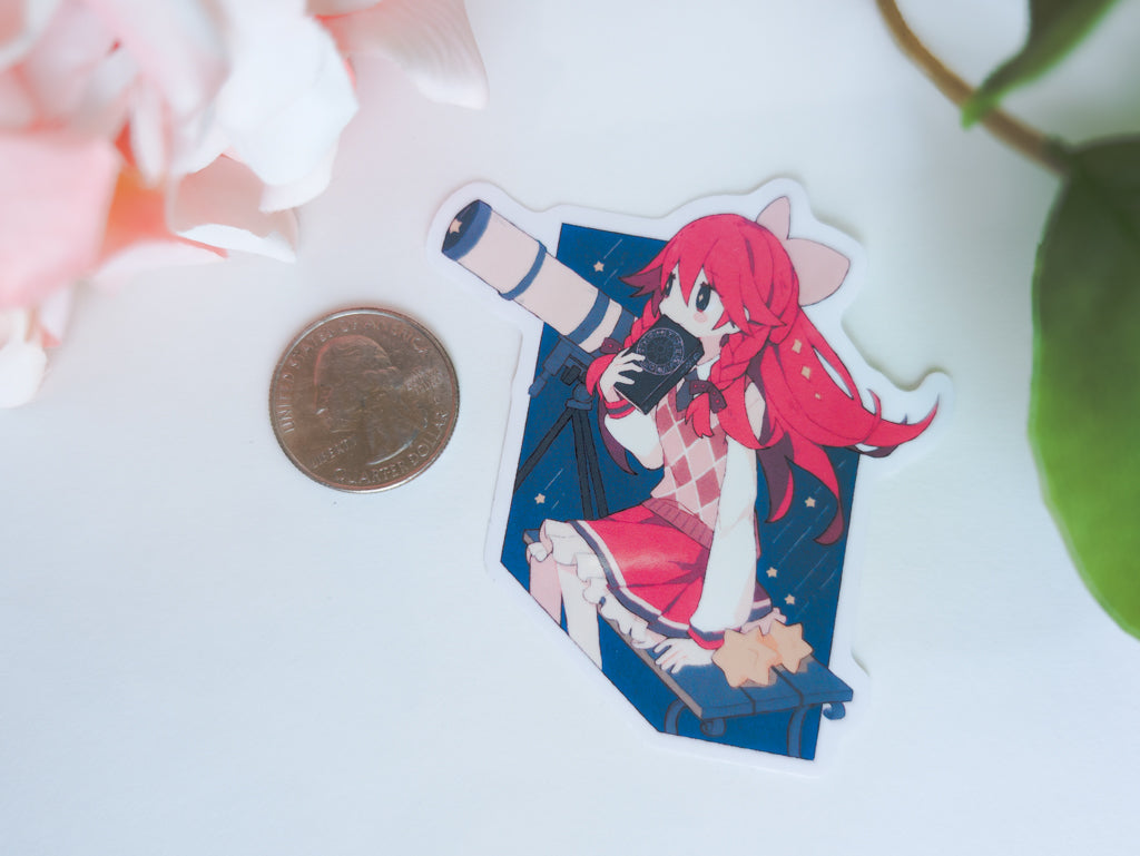 Celeste Meteor Shower (Animal Crossing) - Transparent Vinyl Sticker