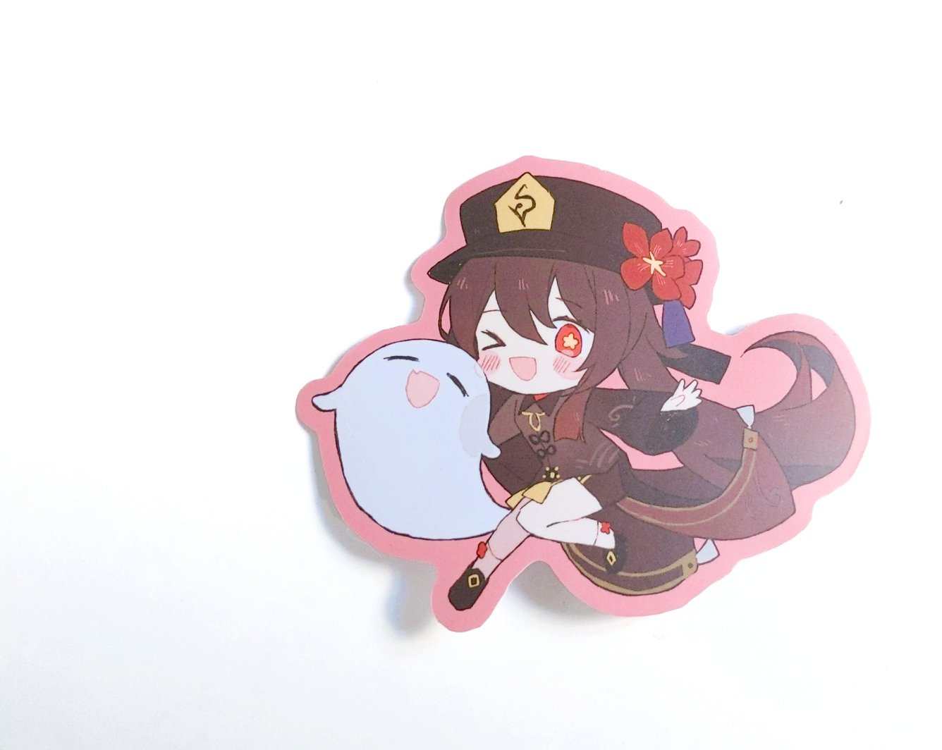 Hu Tao (Genshin Impact) - High Quality Vinyl Sticker