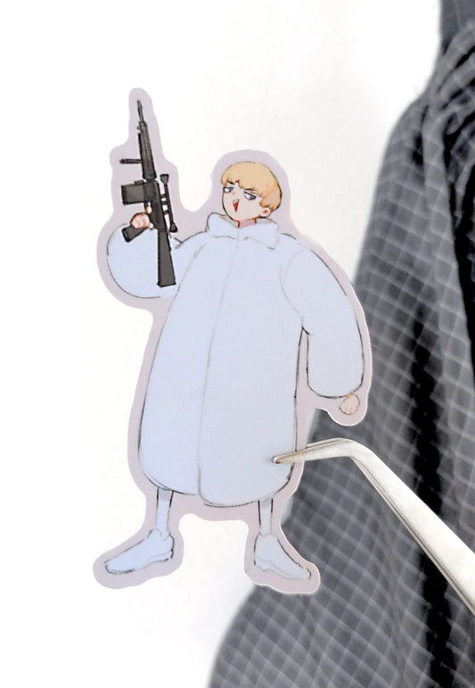 Ryo (Devilman Crybaby) - High Quality Vinyl Sticker