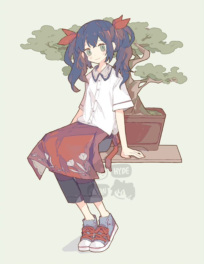 Bonsai (Original) 8.5"x11" Poster Print