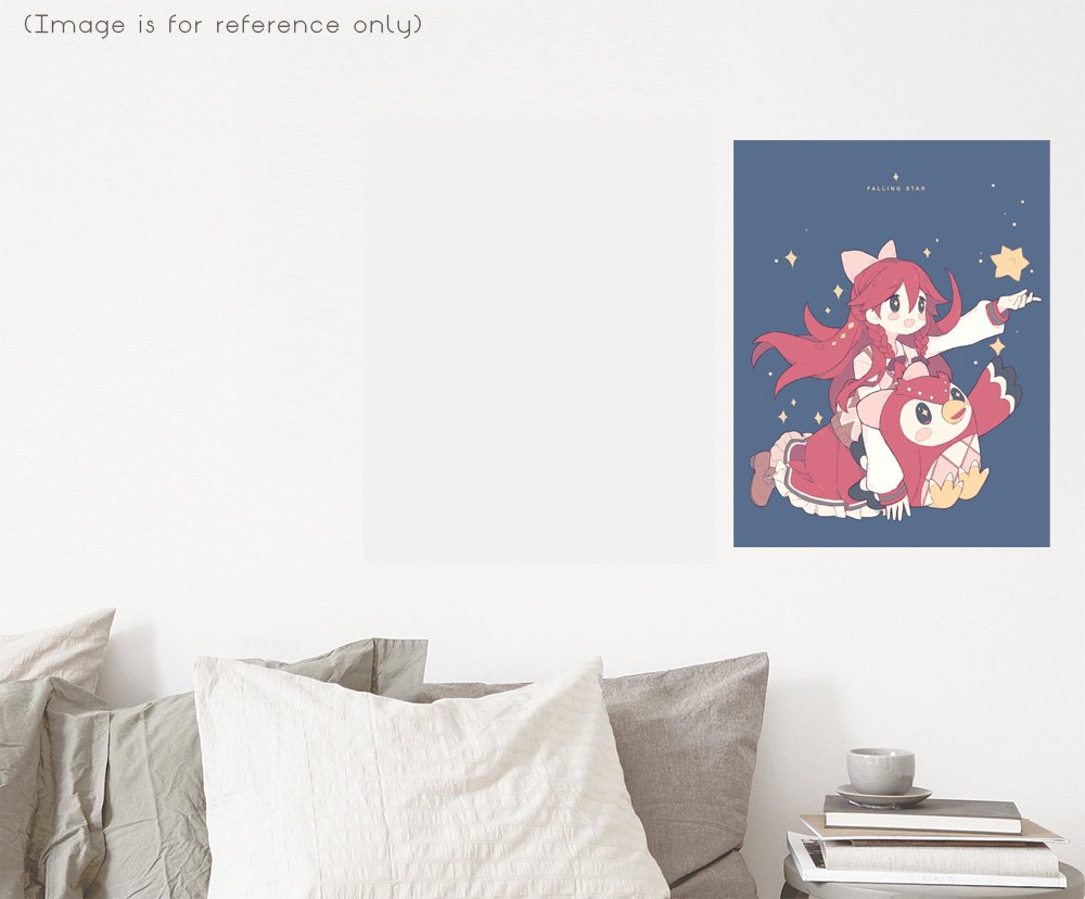 Celeste: Falling Star (Animal Crossing) 8.5"x11" Poster Print