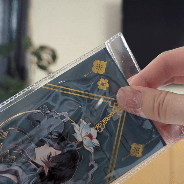 Dan Heng Imbibitor Lunae (Honkai Star Rail) Gold Plated Metal Bookmark