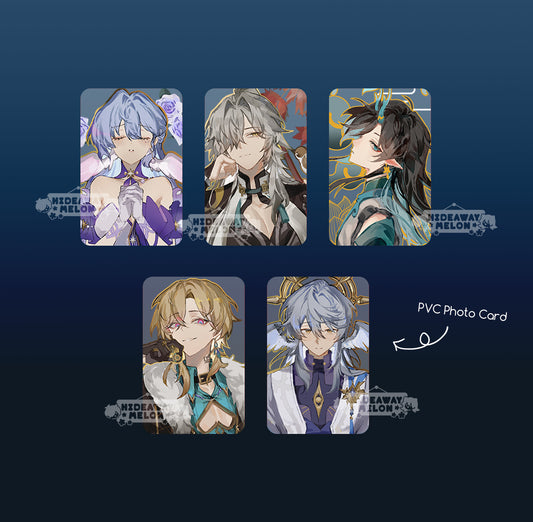 Honkai Star Rail PVC Transparent Photo Cards