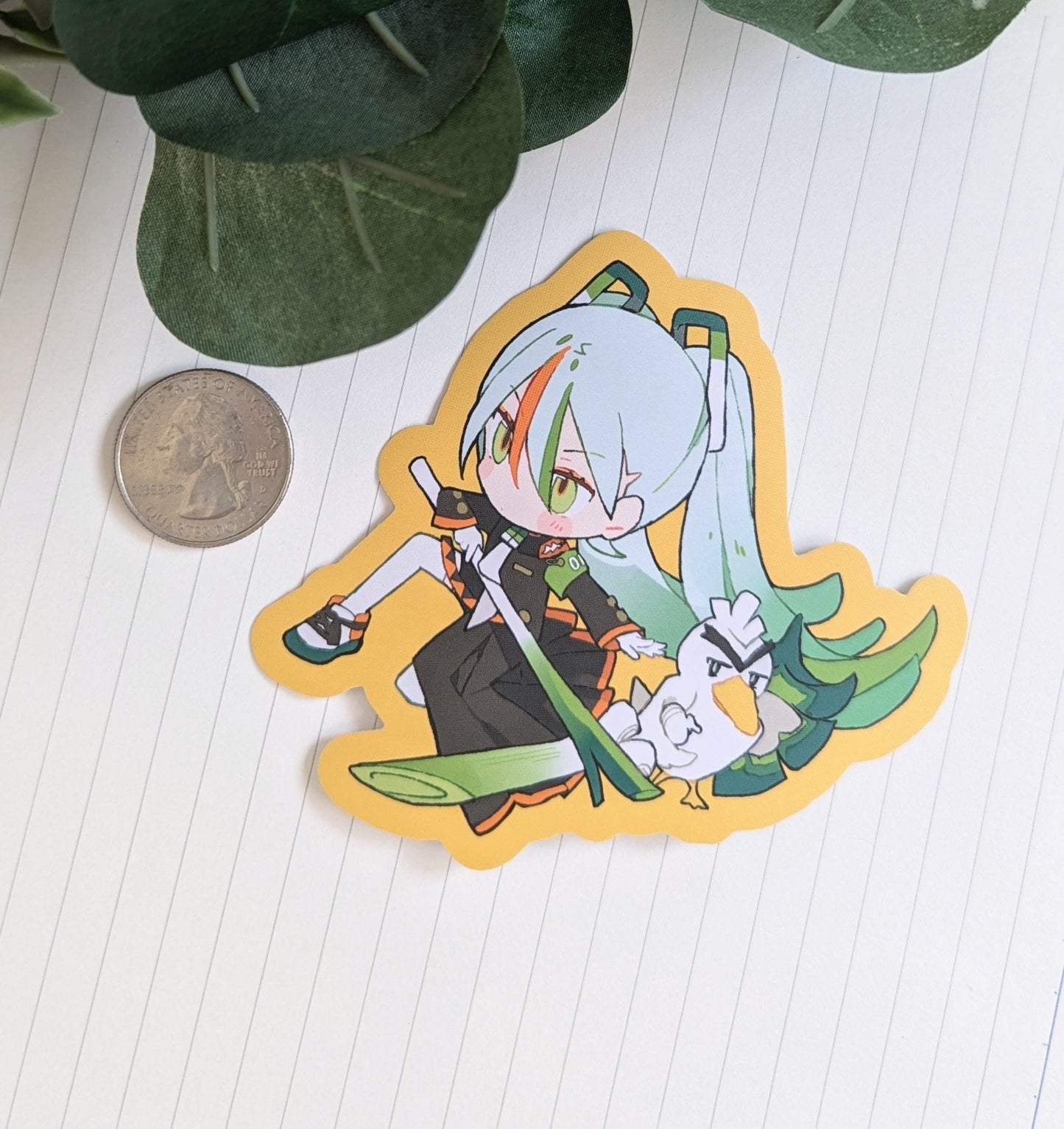 Hatsune Miku x Pokemon (Project Voltage) - High Quality Vinyl Stickers