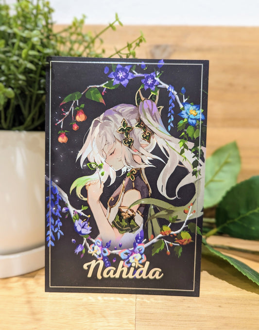 Nahida 4x6" Foil Mini Print