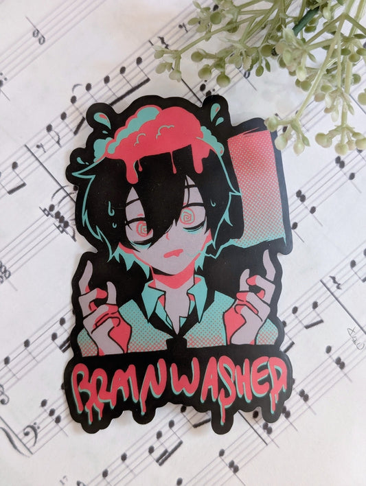 Brainwashed - High Quality Vinyl Sticker