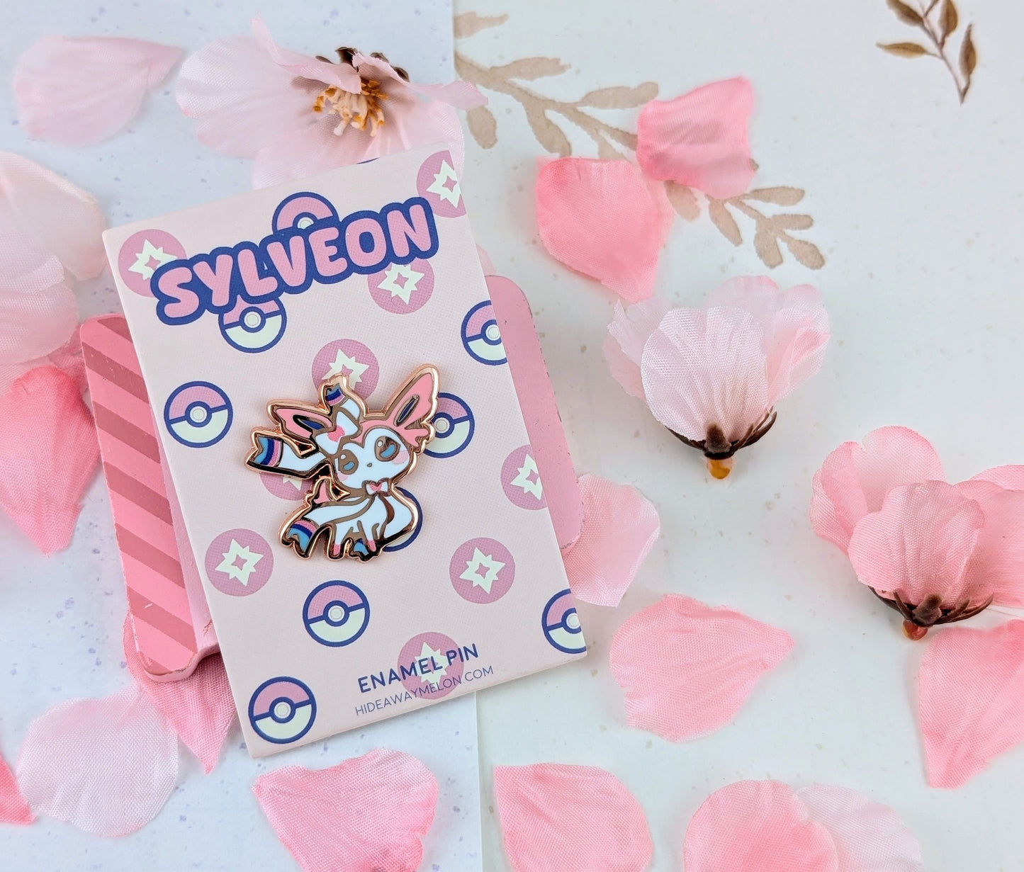 Eeveelutions (Pokemon) Hard Enamel Pins with optional Acrylic Display
