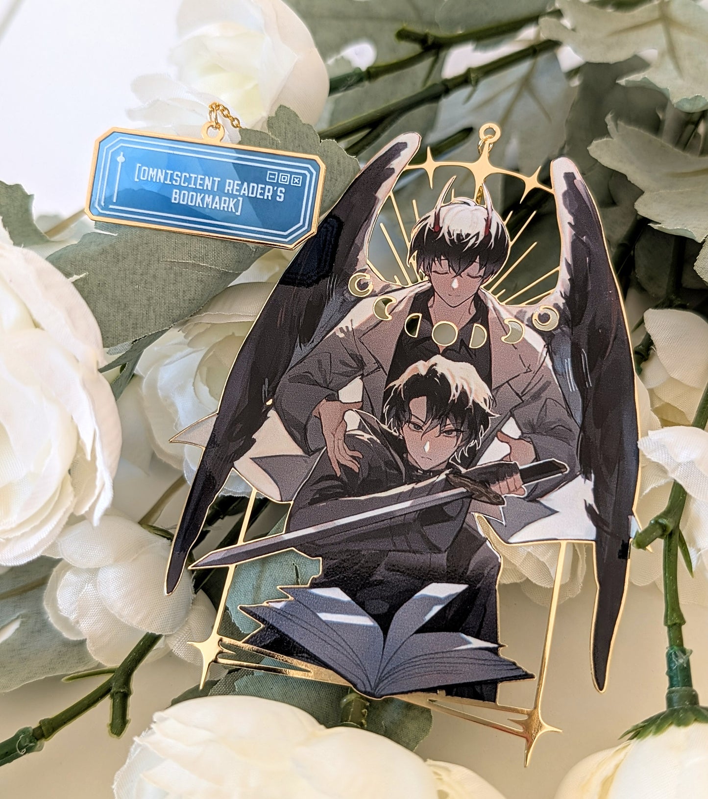 Omniscient Reader's Viewpoint - Gold Plated Metal Bookmark