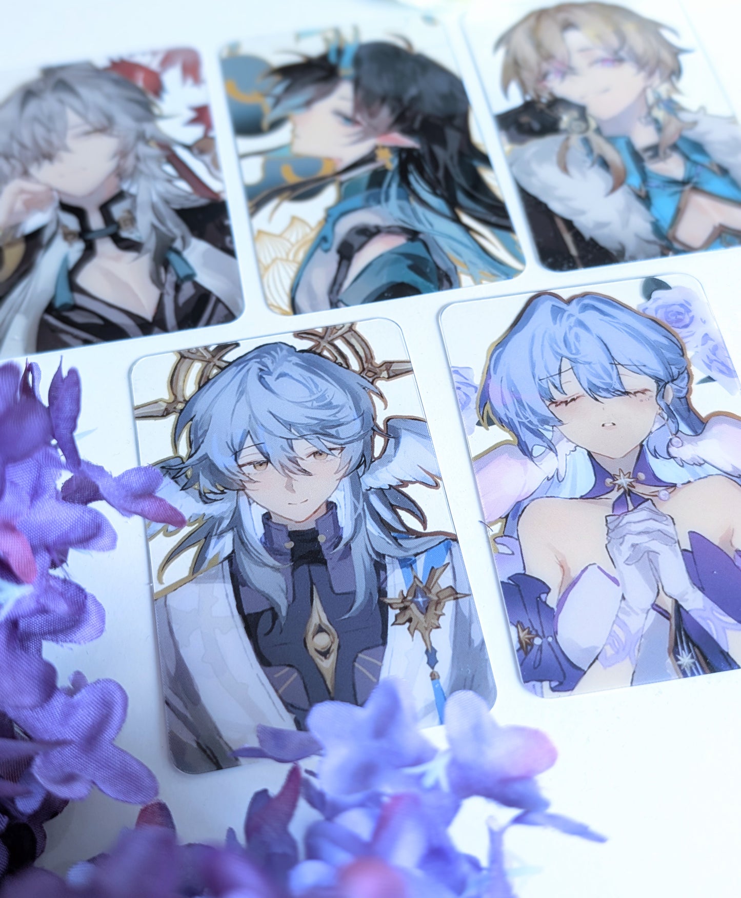 Honkai Star Rail PVC Transparent Photo Cards
