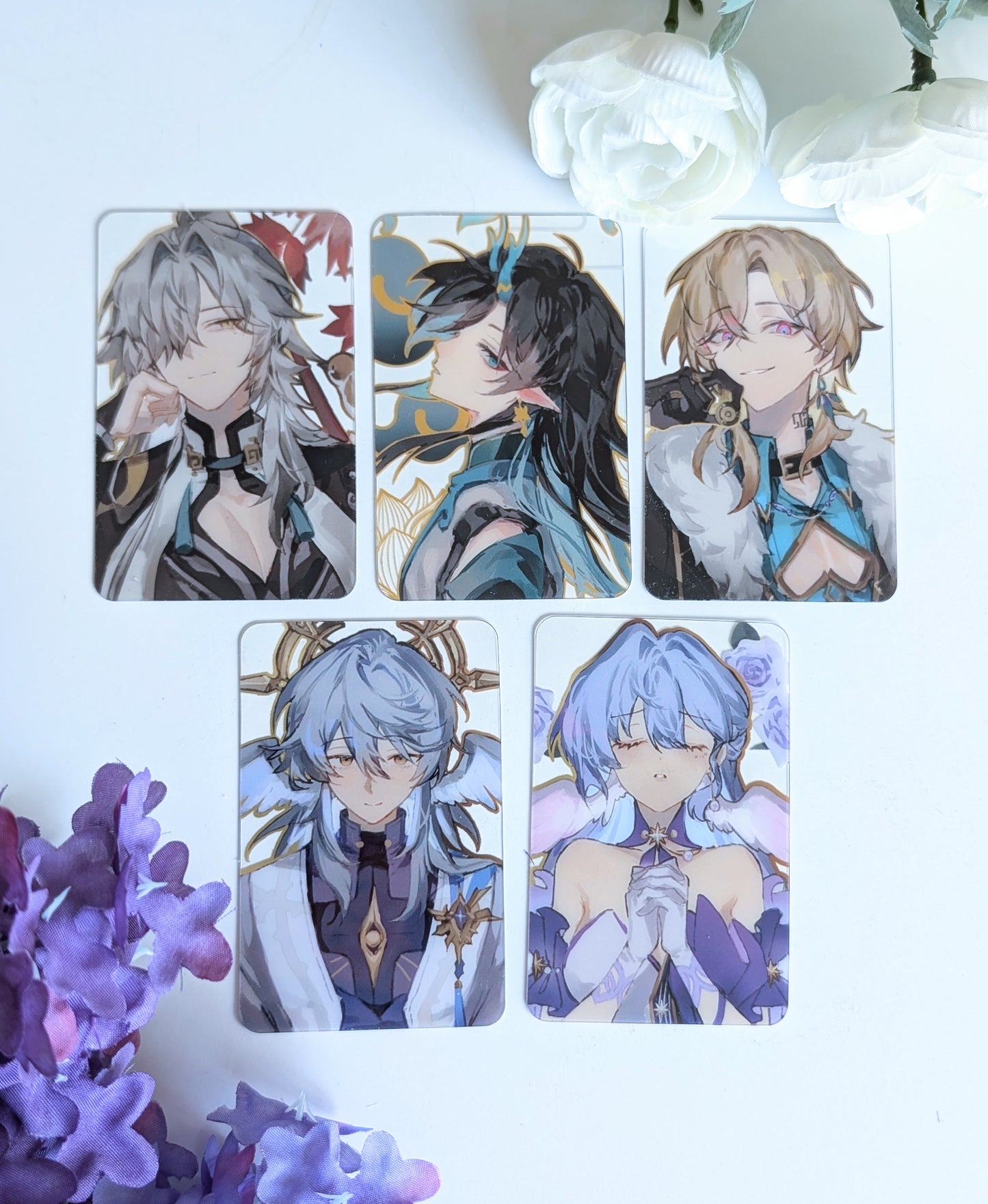 Honkai Star Rail PVC Transparent Photo Cards