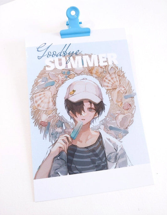 Goodbye Summer 4x6 Mini Print