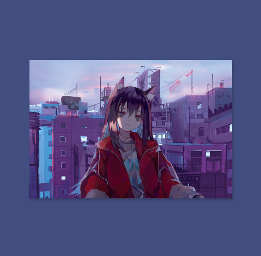 Cityscape Texas (Arknights) 4x6 Mini Print