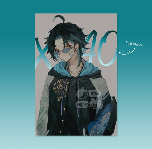 Casual Xiao 4x6 Mini Print