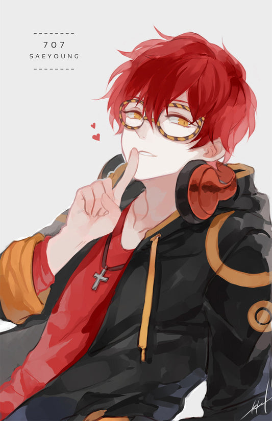 77 (Mystic Messenger) 11"x17" Poster Print