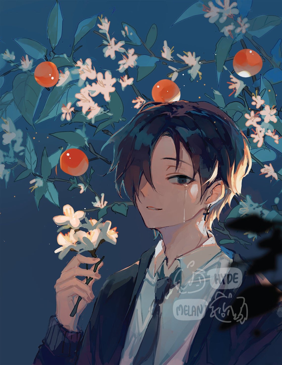 Orange Blossom (Original) 8.5"x11" Poster Print