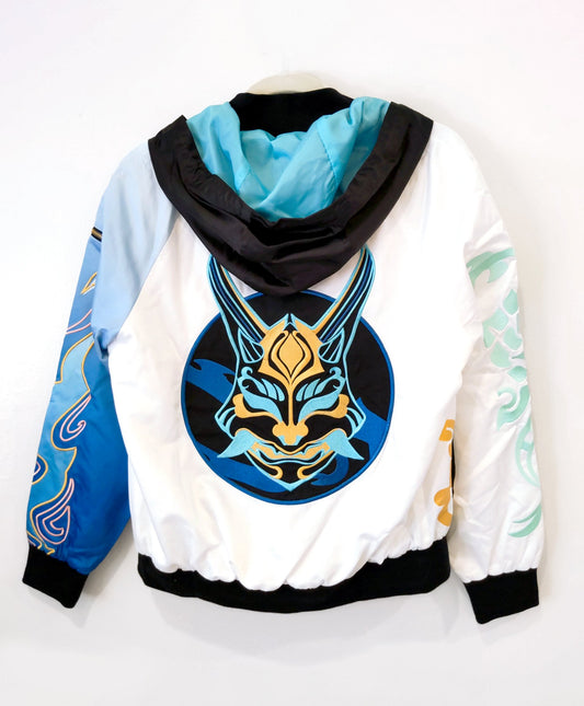 Xiao Yaksha Sukajan Bomber Jacket (White Limited Edition)