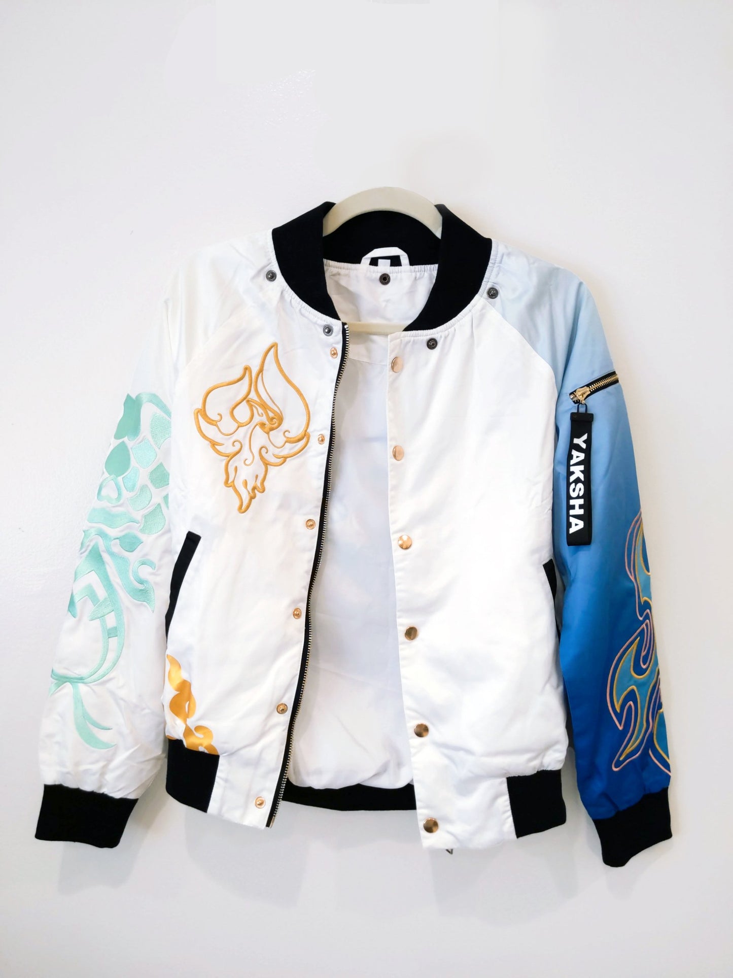 Xiao Yaksha Sukajan Bomber Jacket (White Limited Edition)