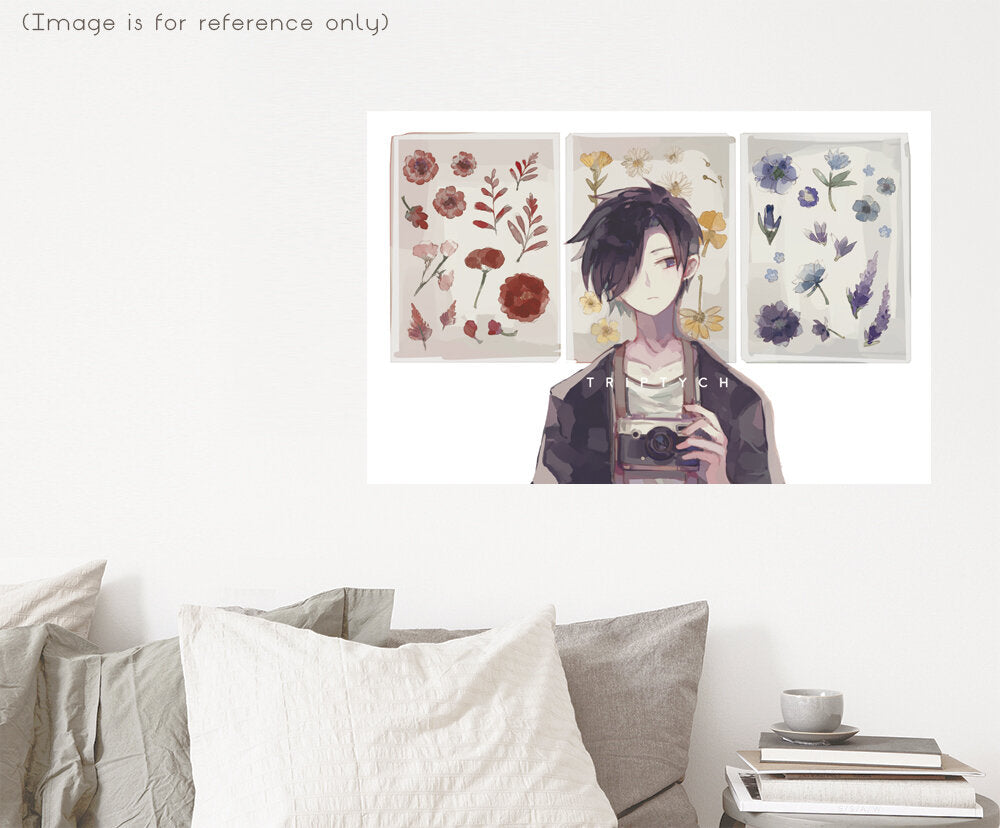 Triptych (Original) 17"x11" Poster Print