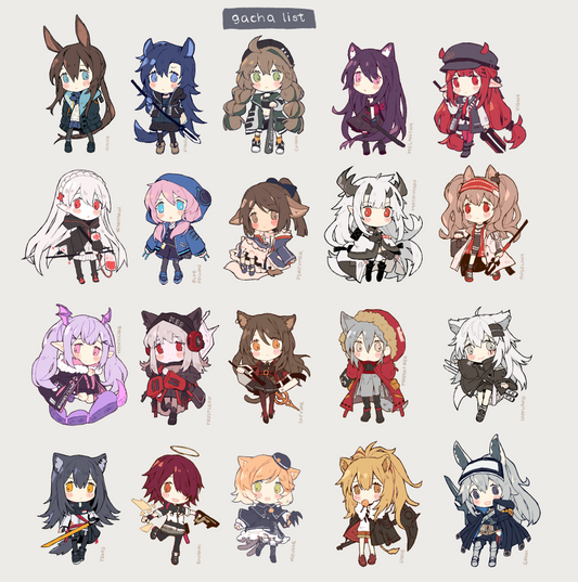 Arknights Gacha Stickers Vol 1 (Random)