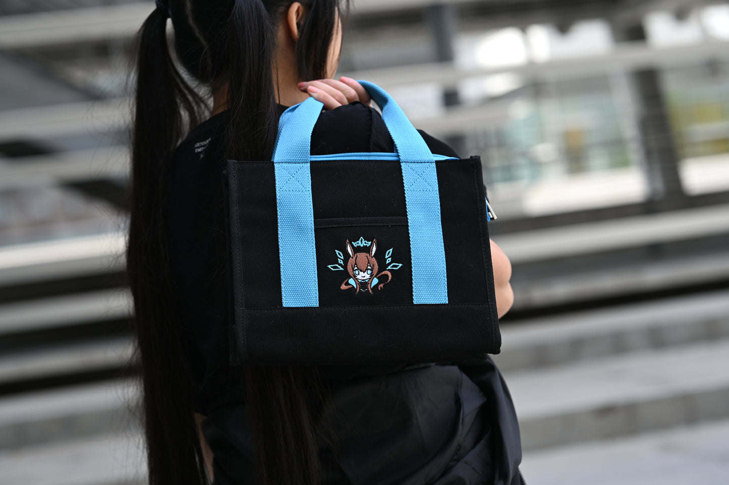 Arknights Embroidered Shoulder/Crossbody Canvas Bags