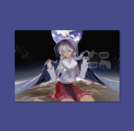 Lunar Eclipse 6x4 Mini Print