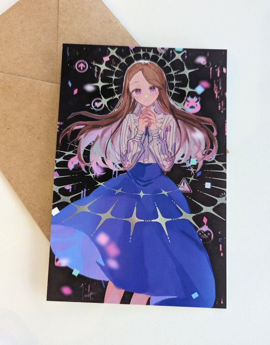 Himari 4x6" Foil Mini Print