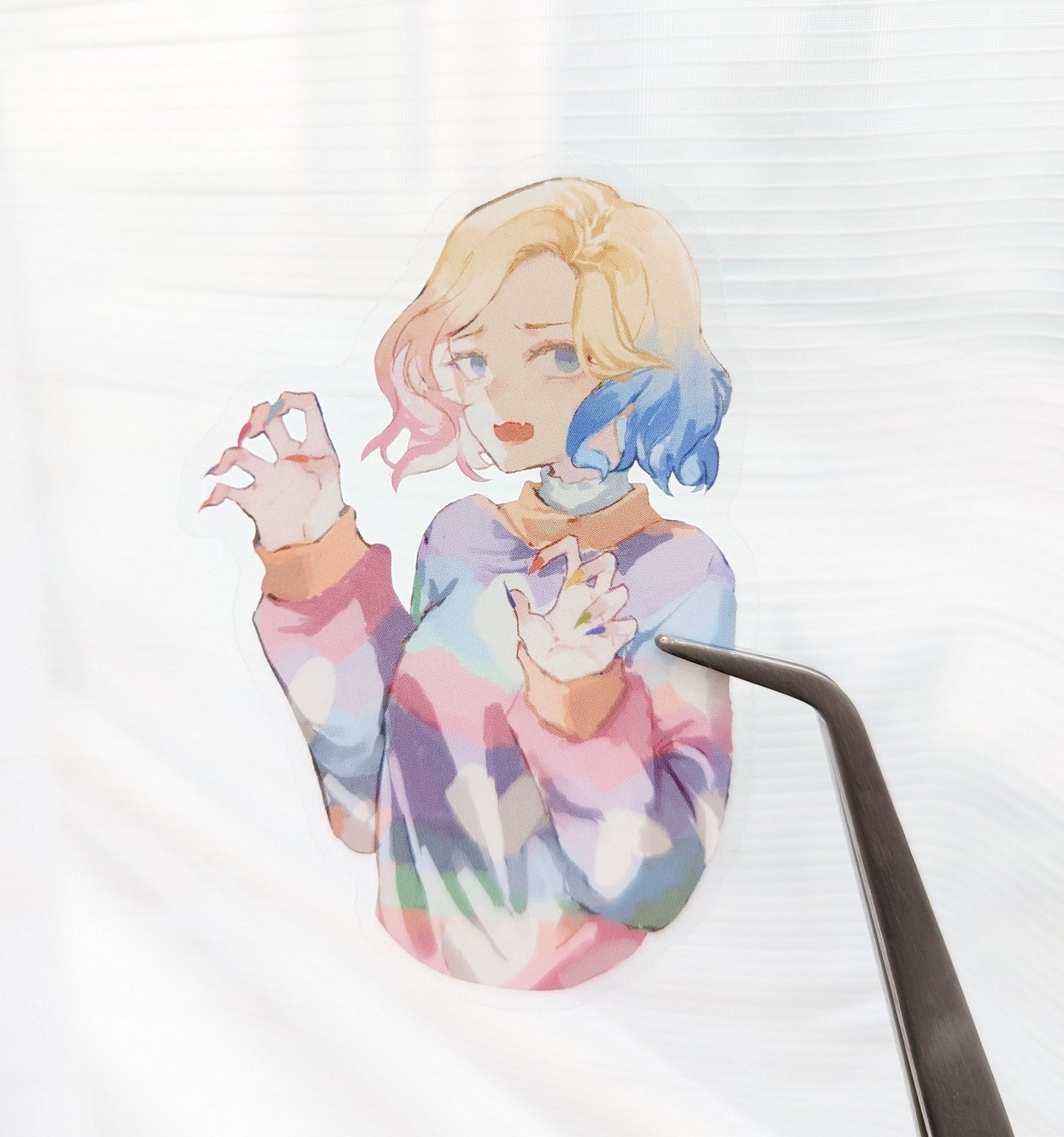 Enid Sinclair - "Wednesday" Transparent Vinyl Sticker